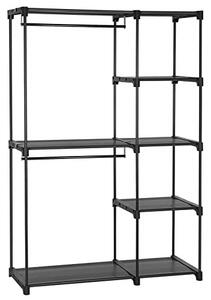 Гардероб за дрехи, Songmics, Черен, 112x43x165 см