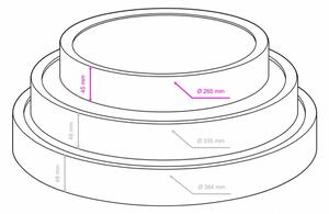 BRILAGI - LED таванно осветително тяло NATURA LED/12W/230V 4000K Ø 26,3 cm