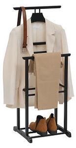 Стойка за дрехи 5five Dandy, Черно дърво, 103 cm