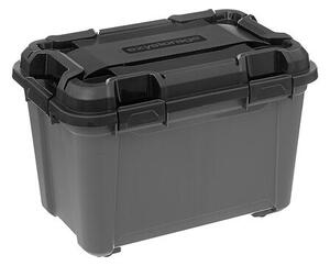 Кутия за съхранение 5five Bunker+, Пластмаса, 55L, Черна