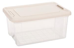 Комплект от 3 кутии за съхранение 5five Tide'n Box, PP, Прозрачни, 16 л