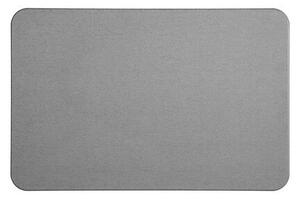 Постелка за баня 5five, Диатомит, 39 x 60 cm, Сива