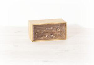 Кутия за бижута 5five Selena Bambou, 2 чекмеджета
