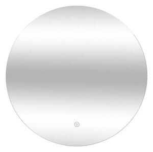 Огледало с LED осветление 5five Halo, Сребристо, Ø50 cm