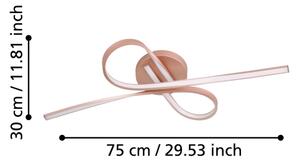 Eglo 97361 - LED повърхностно монтиран Полилей PALOZZA 2xLED/11W/230V