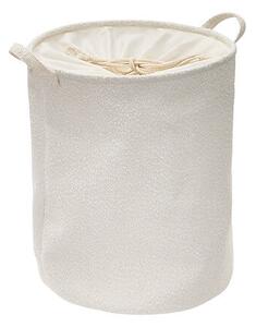 Кош за пране 5five Bouclette, Полиестер, 56L, Бял