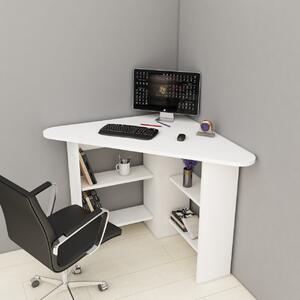 Ъглово бюро Corner White 80x73.8x80 cm