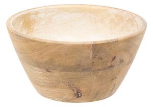 Купа Secret de Gourmet Ava, Манго дърво, Ø12 cm - Бяла