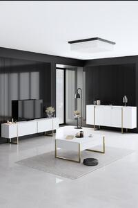 Комплект мебели за дневна Luxe Бял 160x35x80 см