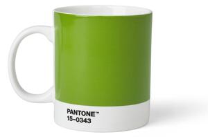 Зелена керамична чаша 375 ml Green 15-0343 – Pantone