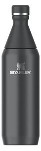 Черна бутилка от неръждаема стомана 600 ml All Day Slim – Stanley