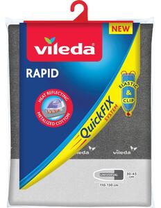 Сиво памучно покритие за дъска за гладене Rapid - Vileda