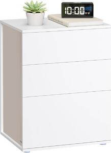Нощно шкафче Vasagle Vasagle White 45x35x58,7 cm