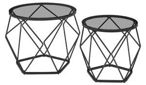 Масичка за кафе Vasagle Black 48.2x48.2x48.2x39.2 cm