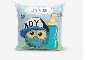 Бебешка калъфка за възглавница 43x43 cm Boy Owl – Mila Home