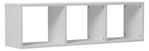 Стенен рафт Mikoro Pako Pako World White 90x22x25,6 cm