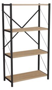 Стелаж за книги Jackrey Pako Pako World Дъб 60x30x114 cm