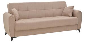 3-местен диван с място за съхранение Lincoln 3 Pako World Beige 225x85x90 cm