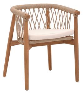 Градински фотьойл Abby Boho Pako World Natural 60x58x78 cm