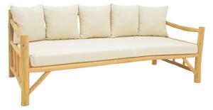 Градински диван Roziana Boho Pako World Natural 210x100x80 cm