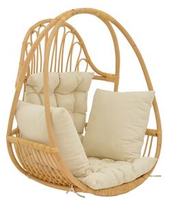 Градински люлеещ се стол Jorg Boho Pako World Natural 80x59x105 cm