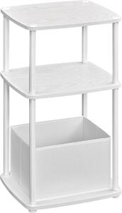 Странична маса Songmics Songmics White 34x30x58 cm