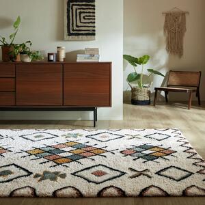 Morocco Midar Shaggy Shaggy Multicolour 120X170 cm, Flair Rugs