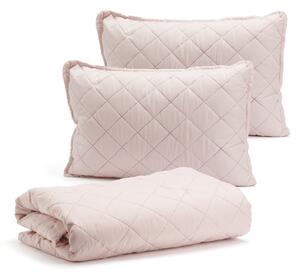 Двойно одеяло за движение 200x220 Sweet V9 Pink, 2 възглавници 50x70 cm
