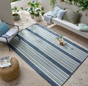 Килим Roma Stripe Outdoor Blue Blue 120x170 cm, Flair Rugs