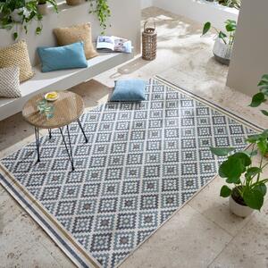 Килим Zia Trellis Outdoor Blue 200x290 cm, Flair Rugs