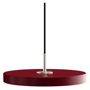 Червено LED висящо осветително тяло с метален абажур ø 31 cm Asteria Mini – UMAGE