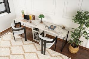 Бюро Twin Study Desk Жълто