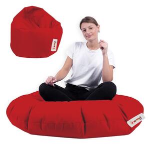 Градински пуф пуф beanbag Iyzi червен