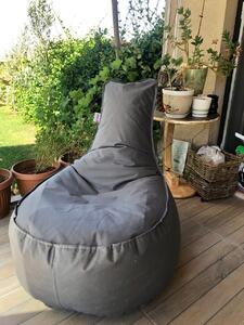 Градински пухен фотьойл Bean Bag Aktif сив
