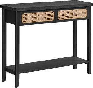 Конзола Vasagle Black 100x30x80 cm
