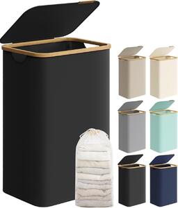 Кош за пране Songmics Black 42x32x70,5 cm
