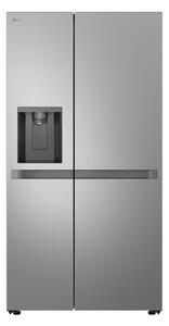 Хладилник с фризер LG GSLC40PYPE, клас E, 638 л. общ обем, свободностоящ, 347 kWh/годишно, LinearCooling, инокс