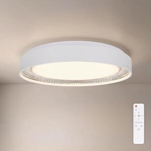 BRILAGI - LED димируема таванна лампа WALDO LED/48W/230V диаметър 40 см бяло/сребристо+дистанционно