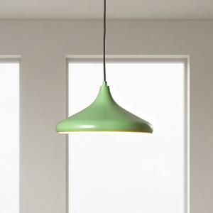 Opviq Висяща лампа Eysan, ментово зелено, метал, Ø 35 cm, E27, Затъмняване, Зелен, Дневна/трапезария, Метал, Скандинавски