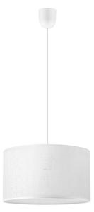Полилей на кабел SIRJA PLISADO 1xE27/15W/230V Ø 35 cm бял