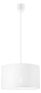 Полилей на кабел SIRJA PLISADO 1xE27/15W/230V Ø 35 cm бял