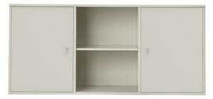 Бежов нисък висящ скрин 133x61 cm Mistral – Hammel Furniture