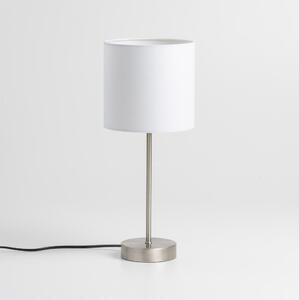 LED настолна лампа 1xE14/5W/230V бяла/матов хром