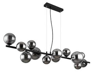 Globo 56133-13H - LED Пендел RIHA 13xG9/3,5W/230V опушен/черен