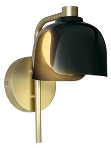 Osram - Настенна лампа DECOR COROLLE 1xG9/20W/230V черна/златна