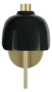 Osram - Настенна лампа DECOR COROLLE 1xG9/20W/230V черна/златна