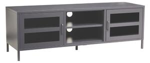 Сива стоманена маса за телевизор 150x50x45 cm Acier – Premier Housewares