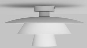 Плафон PLATO 1xE27/15W/230V, Ø 32 см, бял