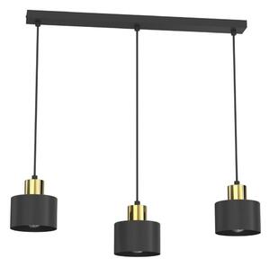 Полилей на кабел PARKLA 3xE27/15W/230V черен