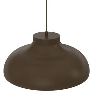 Висяща лампа на кабел BASCA 1xE27/15W/230V кафява